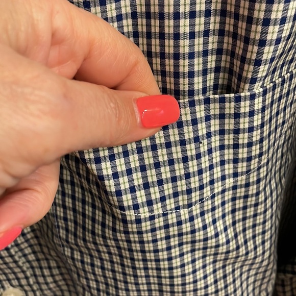 Eddie Bauer NWOT men’s wrinkle free RELAXED fit button down plaid shirt 2XL - Picture 3 of 12